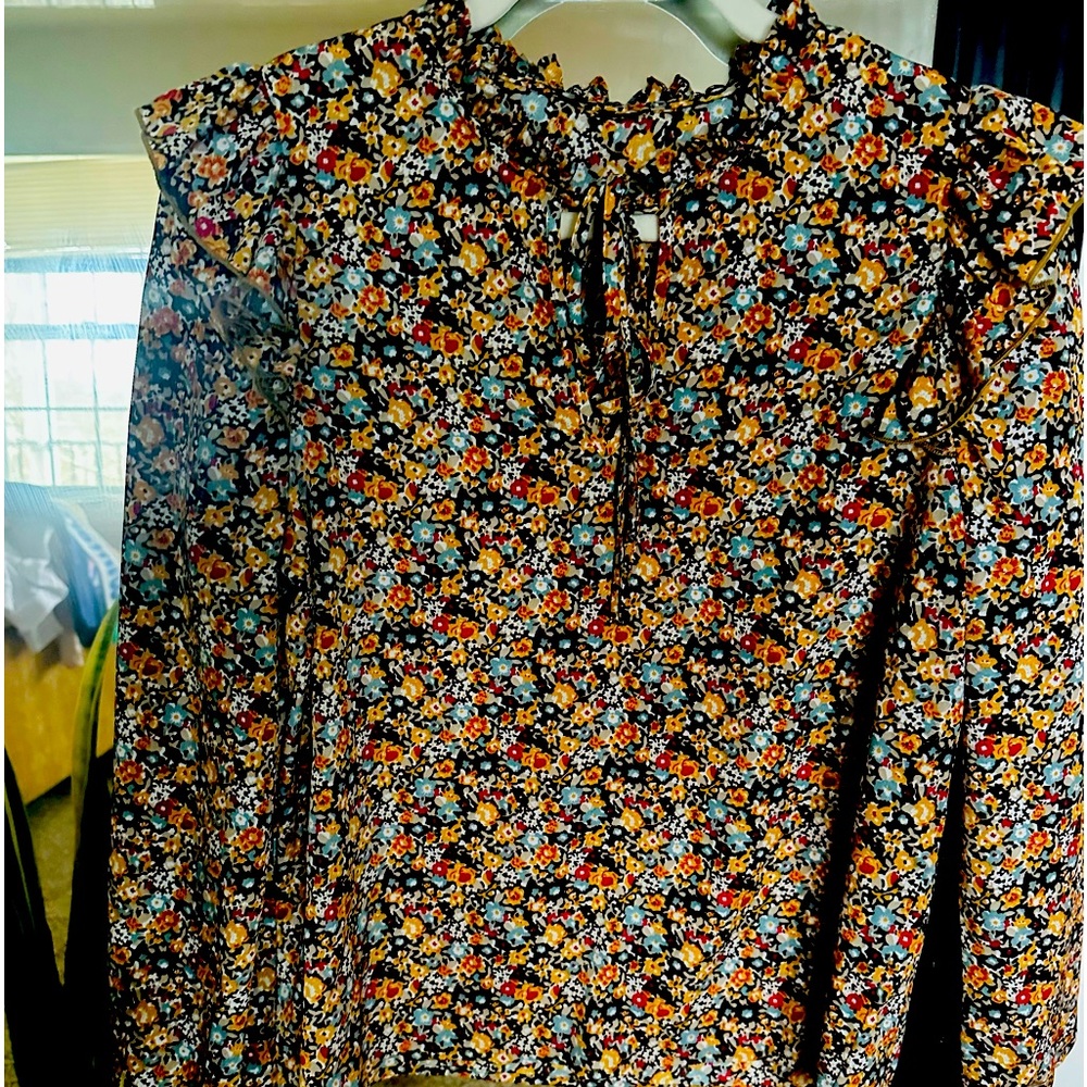 Colorful blouse, nice and gorgeous